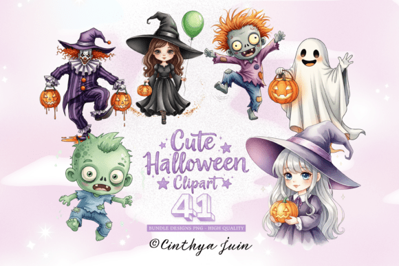 Cute Halloween Clipart Bundle: A Practical Asset for Designers