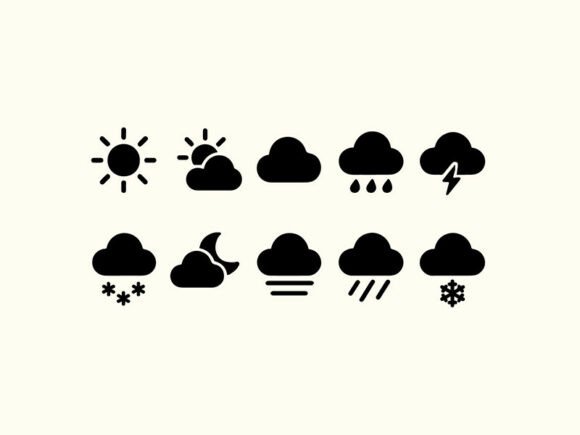 Elevating Digital Design with the 10 Weather Icon Pack and Floral Vector Collections