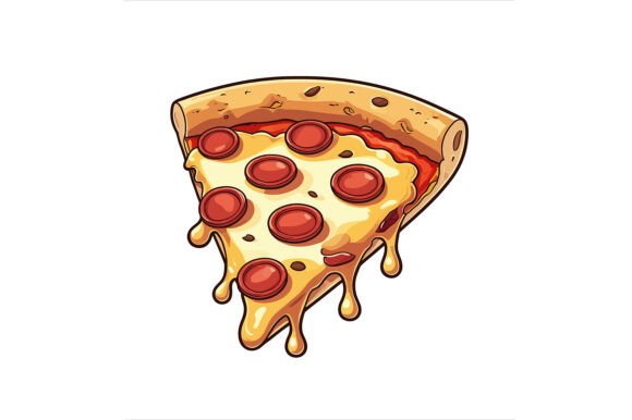Evaluating the Illustration of Pizza Slice for Professional and DIY Design Projects