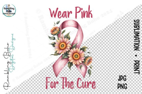 Wear Pink for the Cure October Awareness: A Practical Design Resource